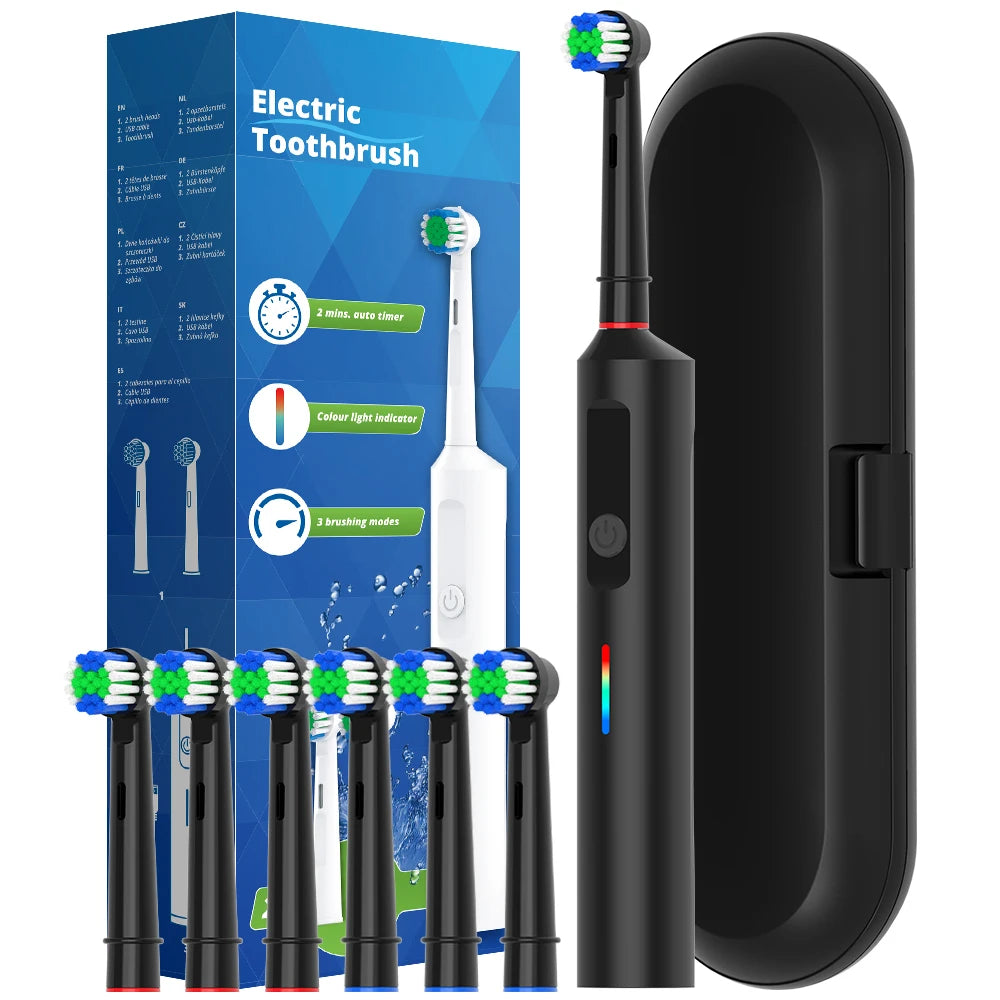 Electric Toothbrush Pro Kit (6 Heads)