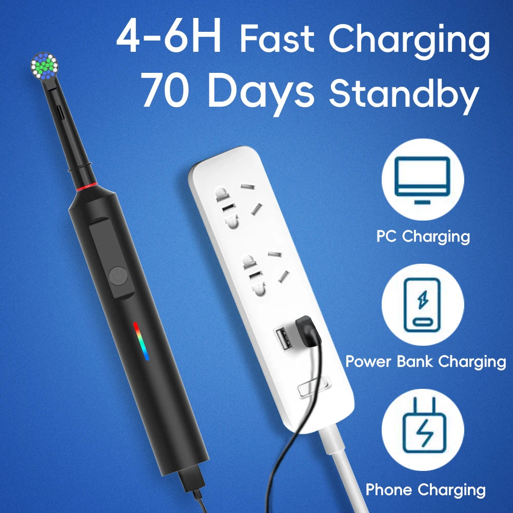 Electric Toothbrush Pro Kit (6 Heads)