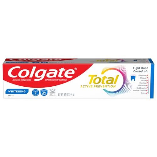 Colgate Total Whitening Toothpaste, 5.1 Oz Tube