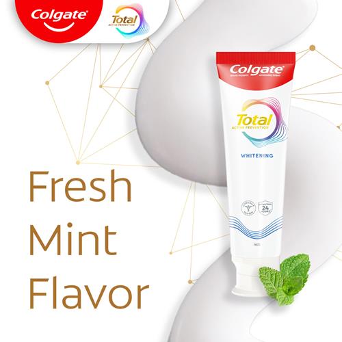Colgate Total Whitening Toothpaste, 5.1 Oz Tube